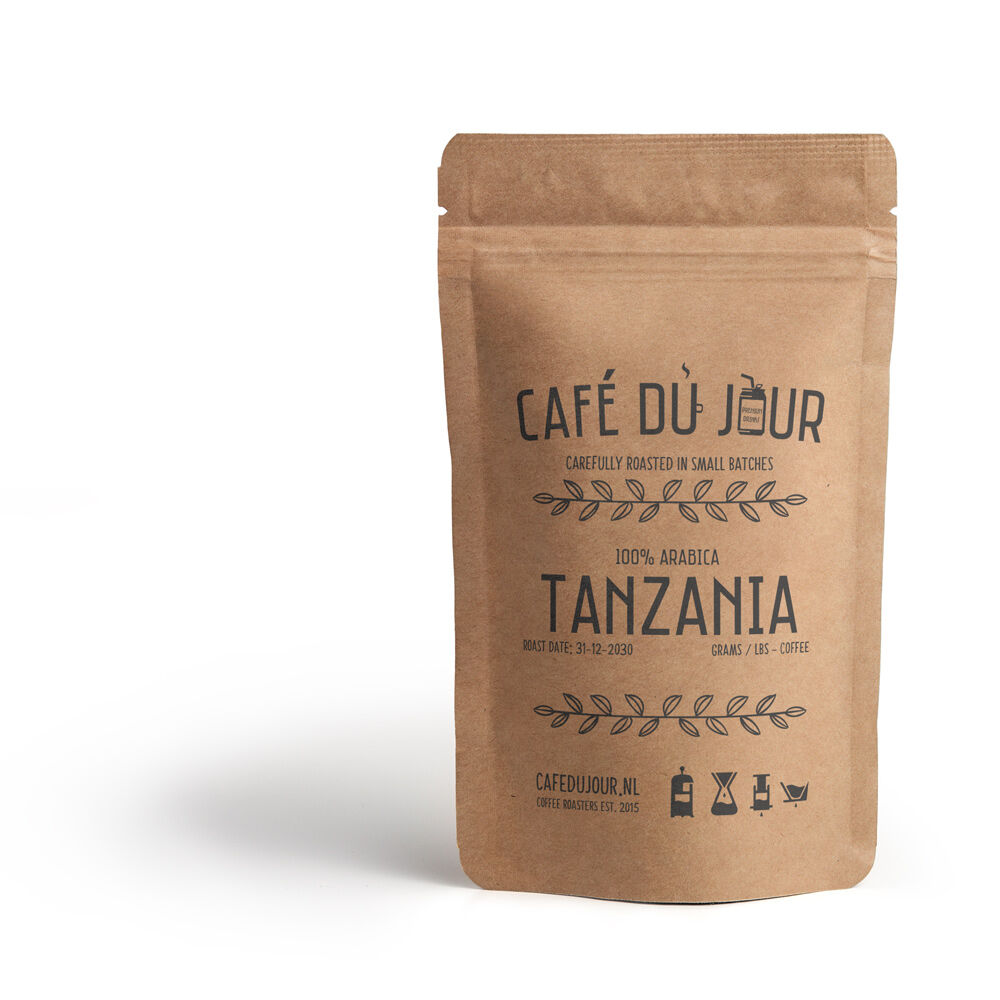 Café du Jour 100% arabica Tanzania 250 gram