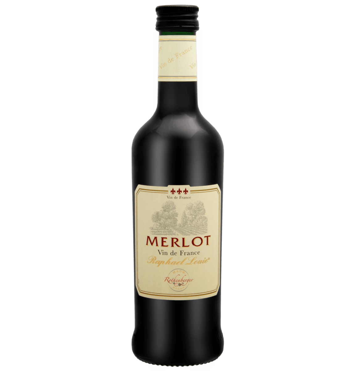 Raphael Louie Merlot - droge rode wijn - 250 ml