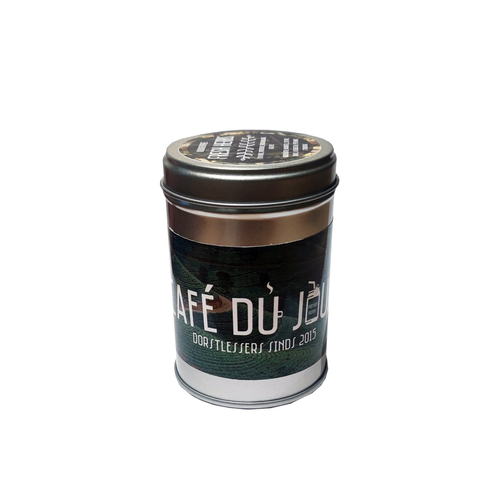 Café du Jour Fresh Ginger - zwarte thee 40 gram -  losse thee