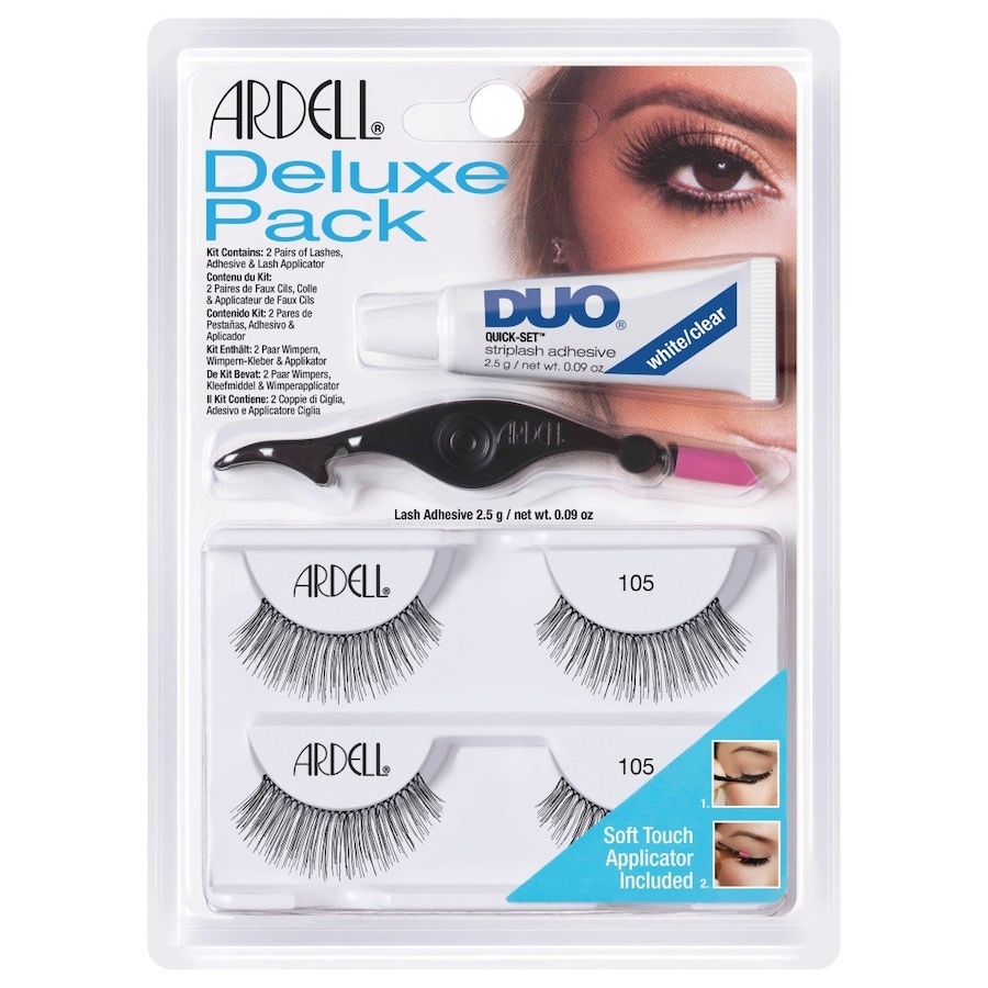 Ardell Lash Sets Deluxe Pack Lash 105 Black