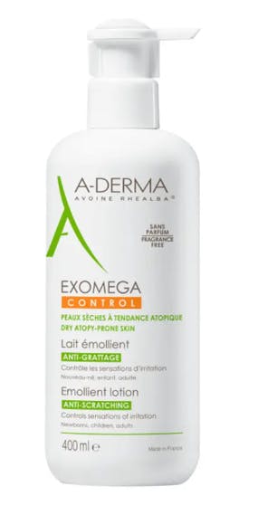 A-Derma Exomega Control Emollient Milk 400 ml