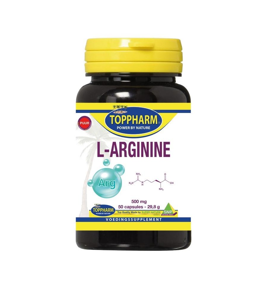 Toppharm L-Arginine 500mg puur