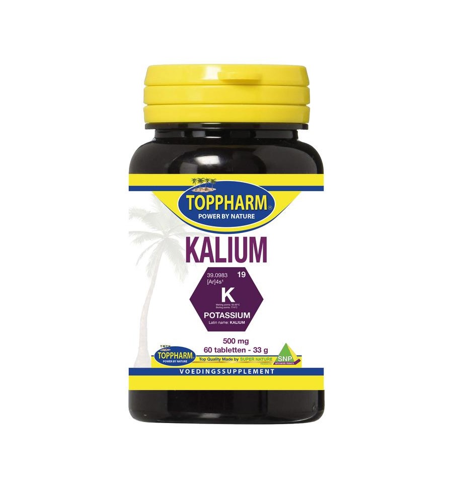 Toppharm Kalium 500mg