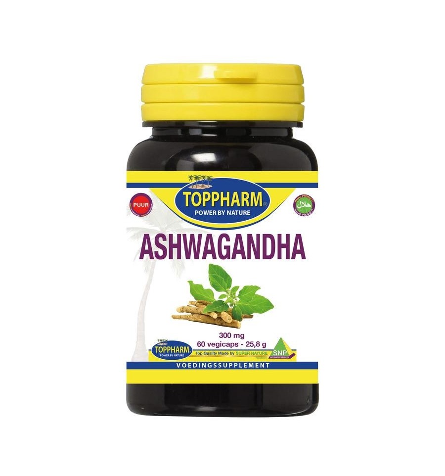 Toppharm Ashwagandha 300mg puur