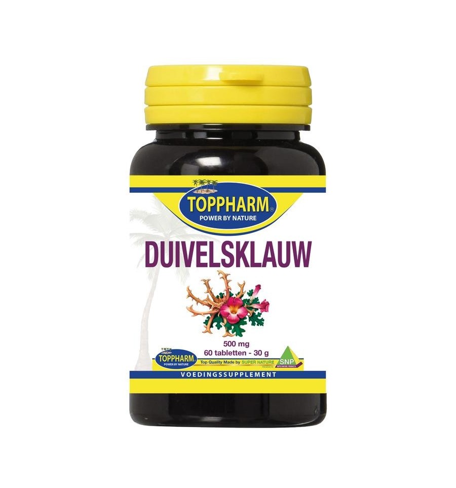 Toppharm Duivelsklauw 500mg