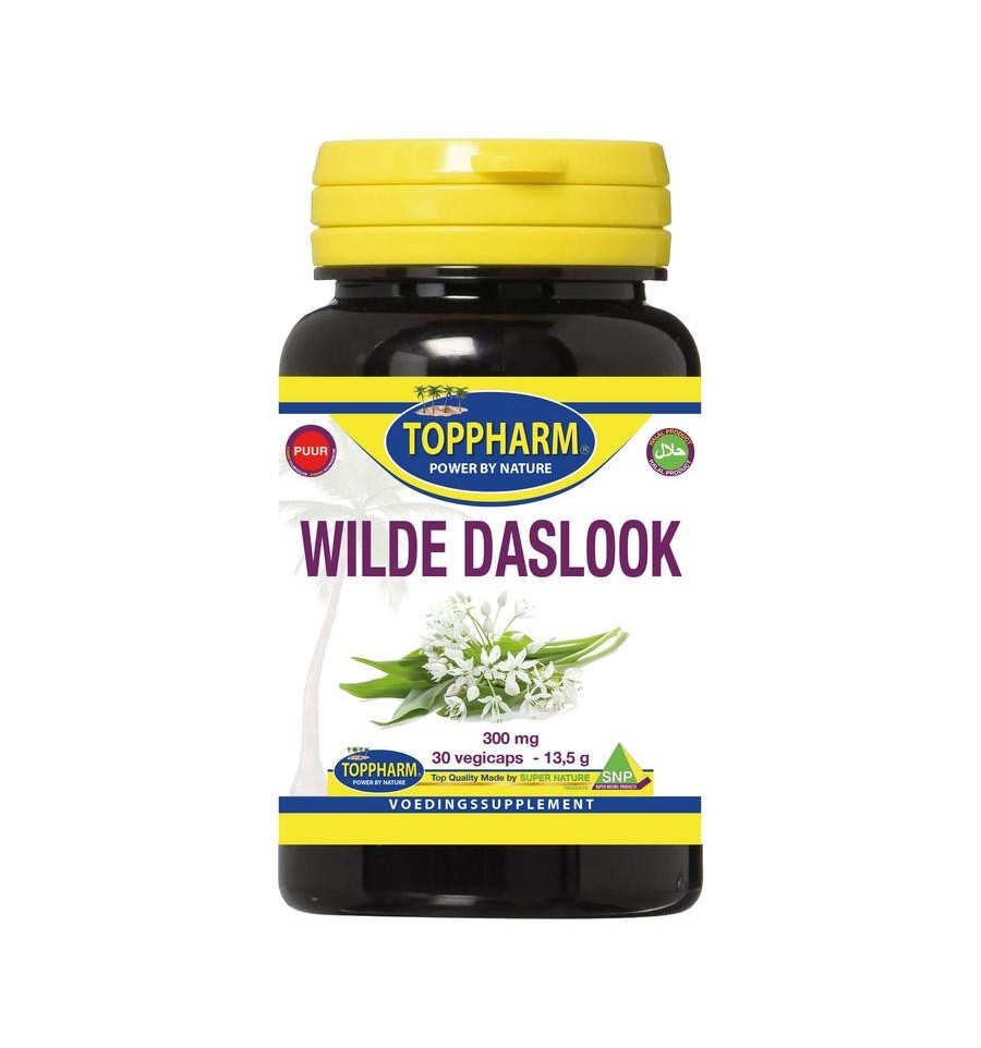 Toppharm Wilde daslook 300mg puur