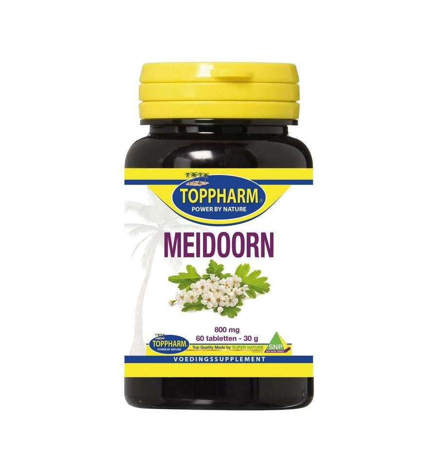 Toppharm Meidoorn 800mg