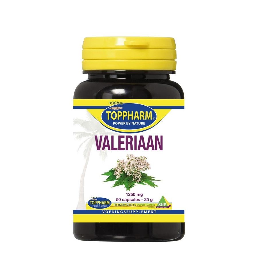 Toppharm Valeriaan 1250mg