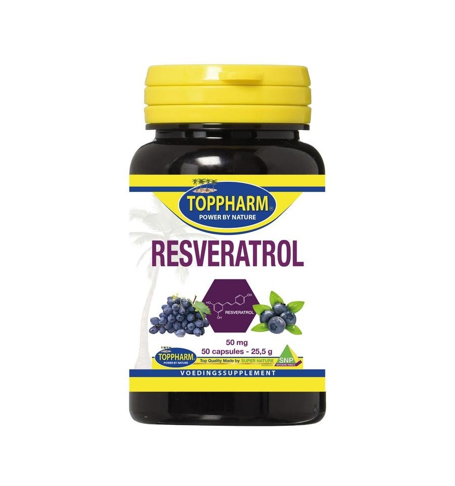 Toppharm Resveratrol 50mg