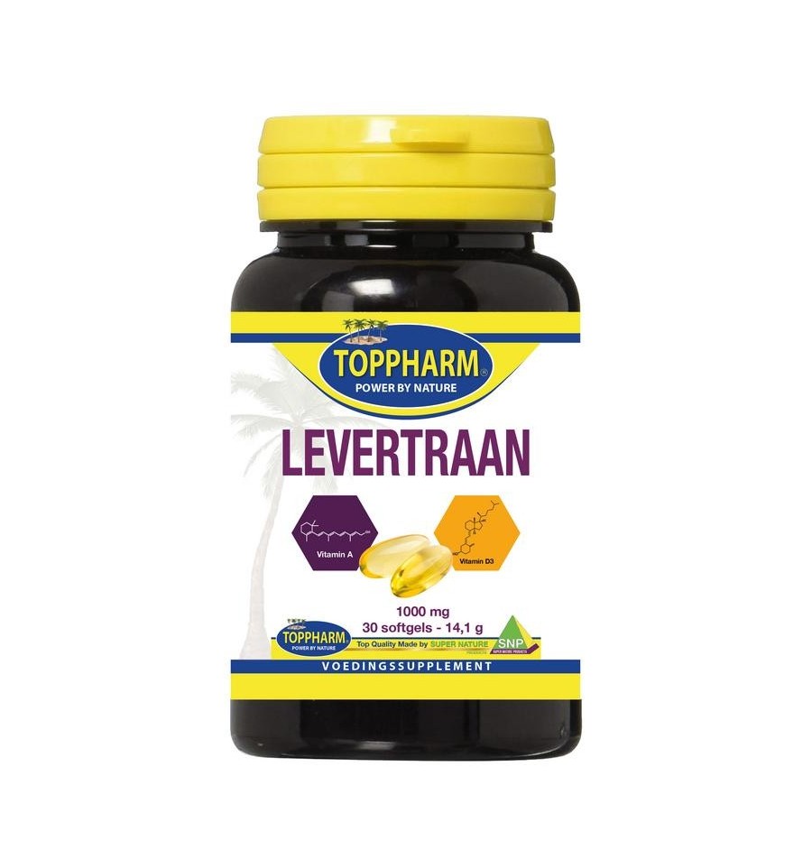 Toppharm Levertraan 1000mg