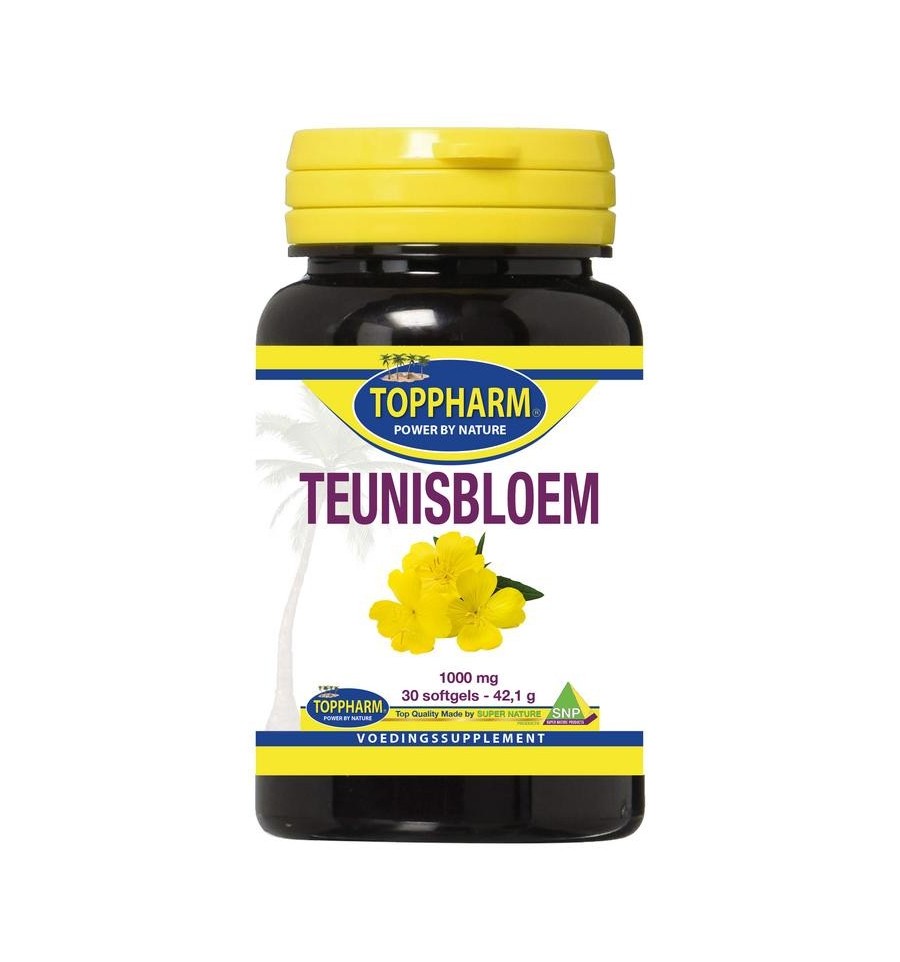 Toppharm Teunisbloem 1000mg