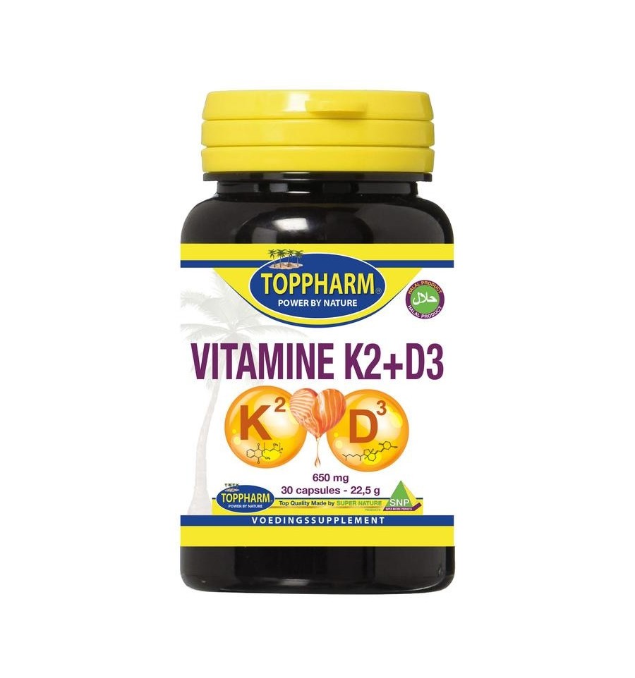 Toppharm Vitamine K2 D3