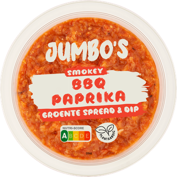 JUMBO umbo's Smokey BBQ Paprika Groente Spread & Dip 150g