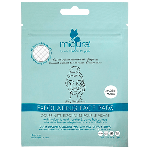 Miqura Exfoliating Face Pads 7 st