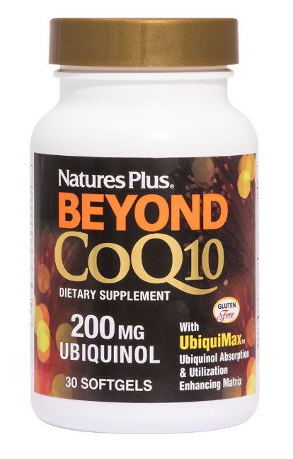 Nature's Plus Beyond CoQ10 Ubiquinol 200 mg (60 Softgels) - 