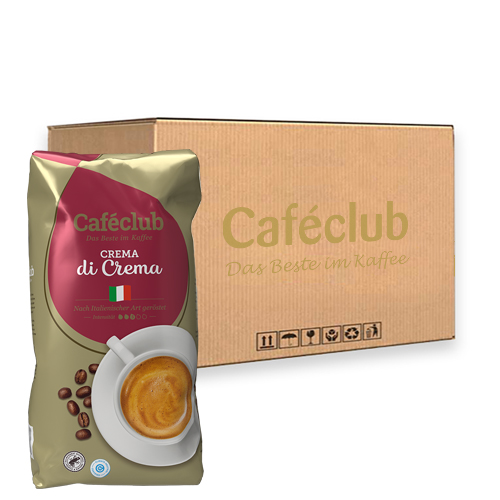 Caféclub  Crema di Crema Bonen - 8x 1kg