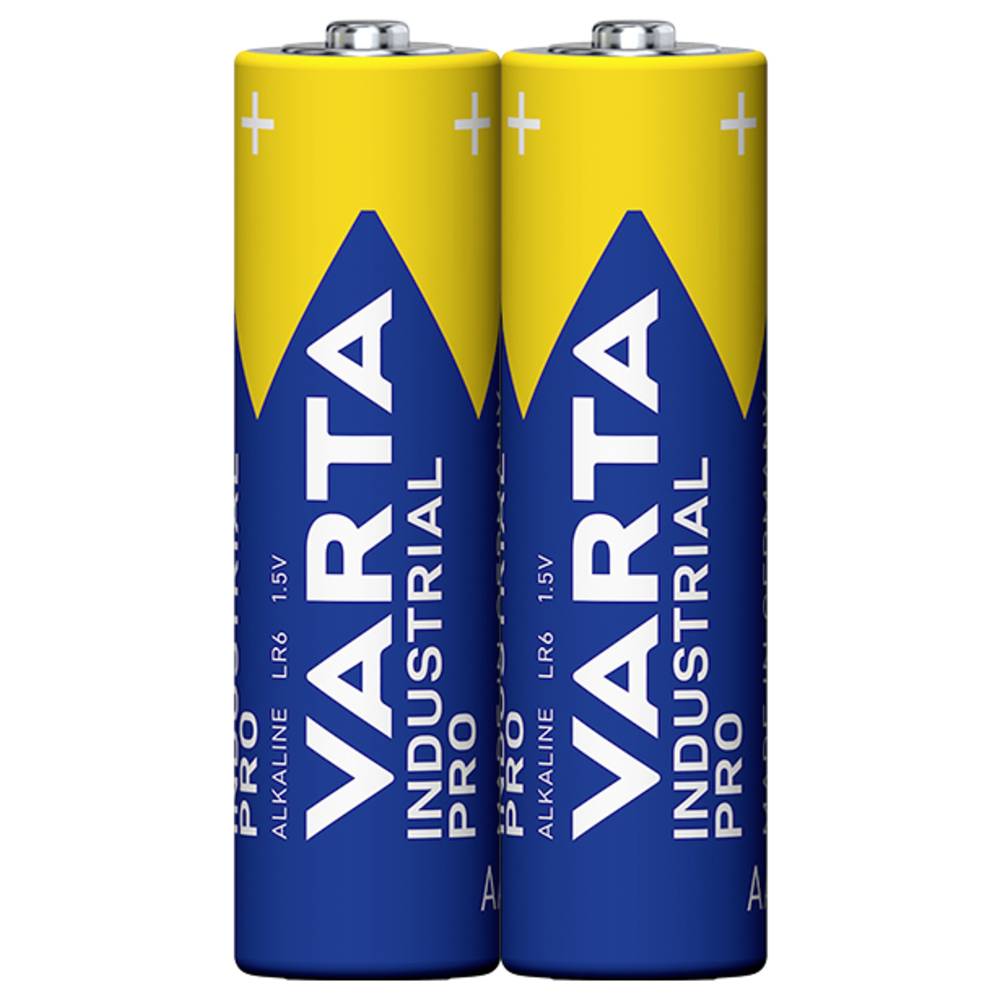 Varta Industrial Pro AA batterij (penlite) Alkaline 1.5 V 2 stuk(s)