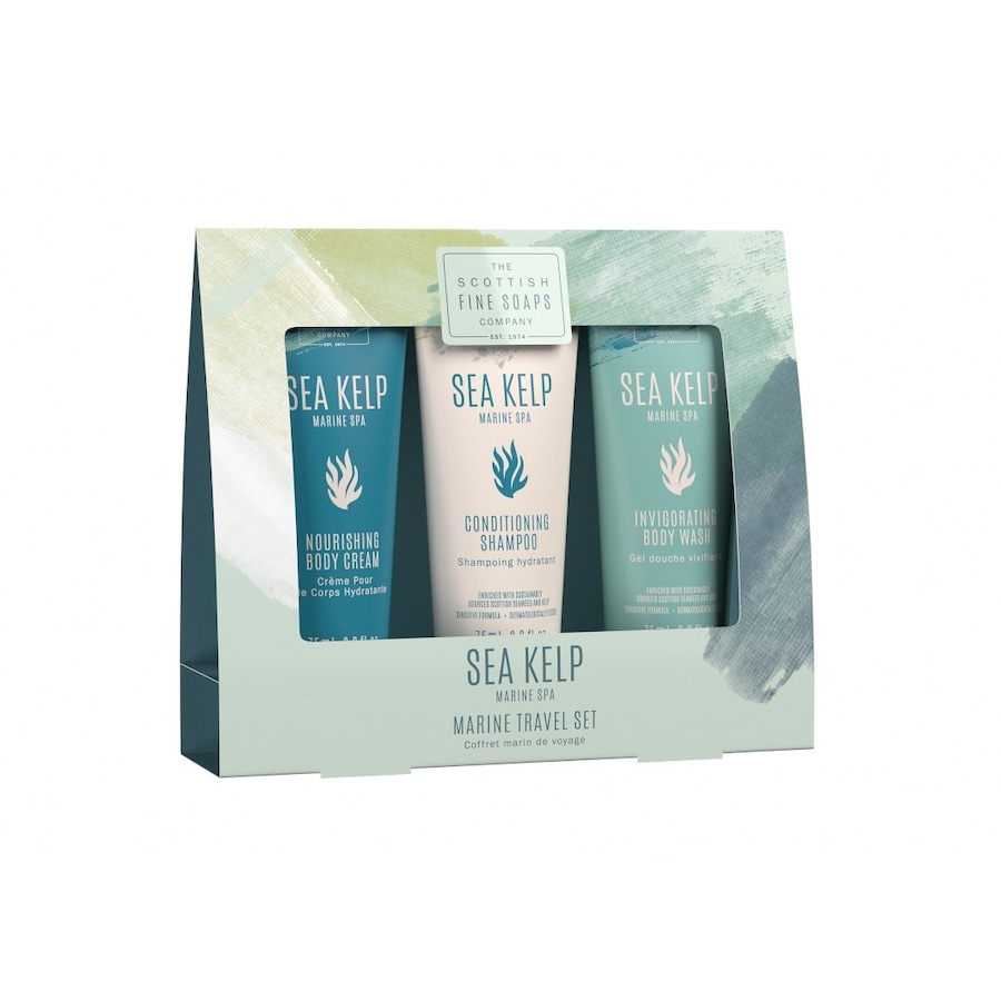 Scottish Fine Soaps Sea Kelp Marine Spa Travel set