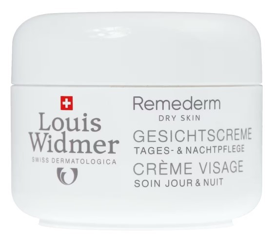 Louis Widmer Remederm dry skin gezichtcreme uv 30 zonder parfum 50ML