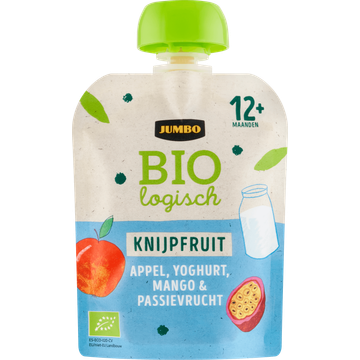 Jumbo umbo Fruithapje Appel Yoghurt Passiefruit 12+ Maanden 90g