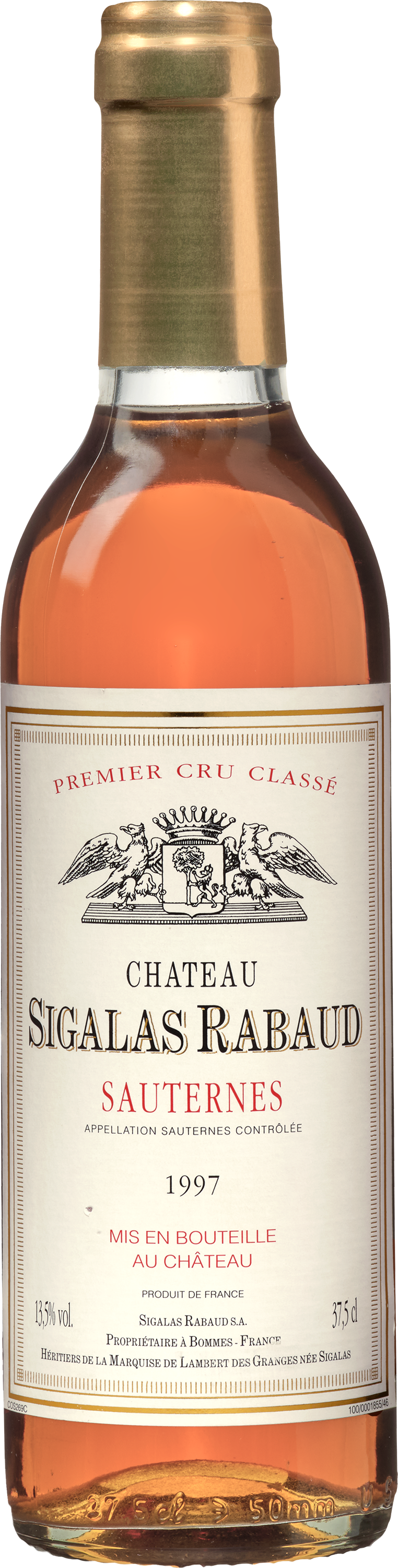 Wijnbeurs Château Sigalas Rabaud Premier Cru Classé Sauternes