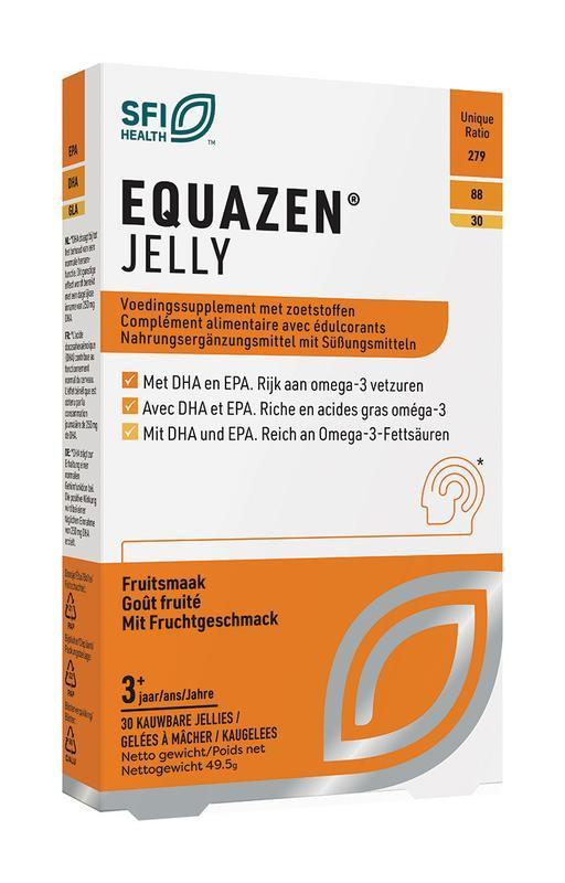 Equazen Jelly Omega 3 & 6 Vetzuren Kauwbare Jellies