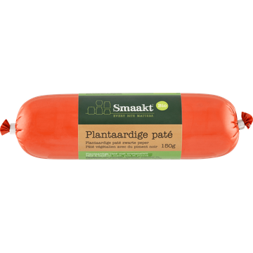 Smaakt maakt Bio Plantaardige Pate Zwarte Peper 150g bij Jumbo