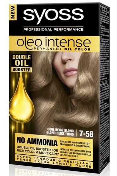 Syoss Oleo intense 7-58 smoky beige blond 1 Stuk