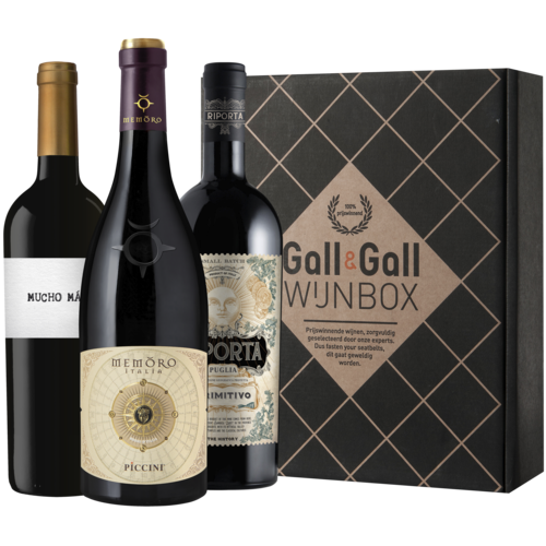 Gall & Gall Wijnbox Zwoel Rood 3X75CL