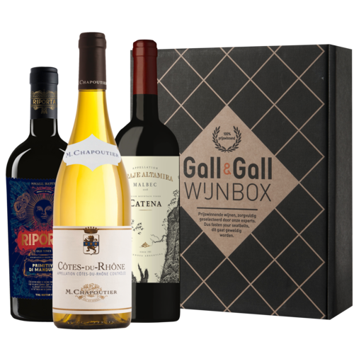 Gall & Gall Wijnbox Vaderdag 3X75CL