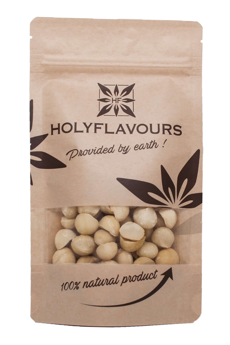 Holyflavours Macadamia noten Raw Biologisch 100 g