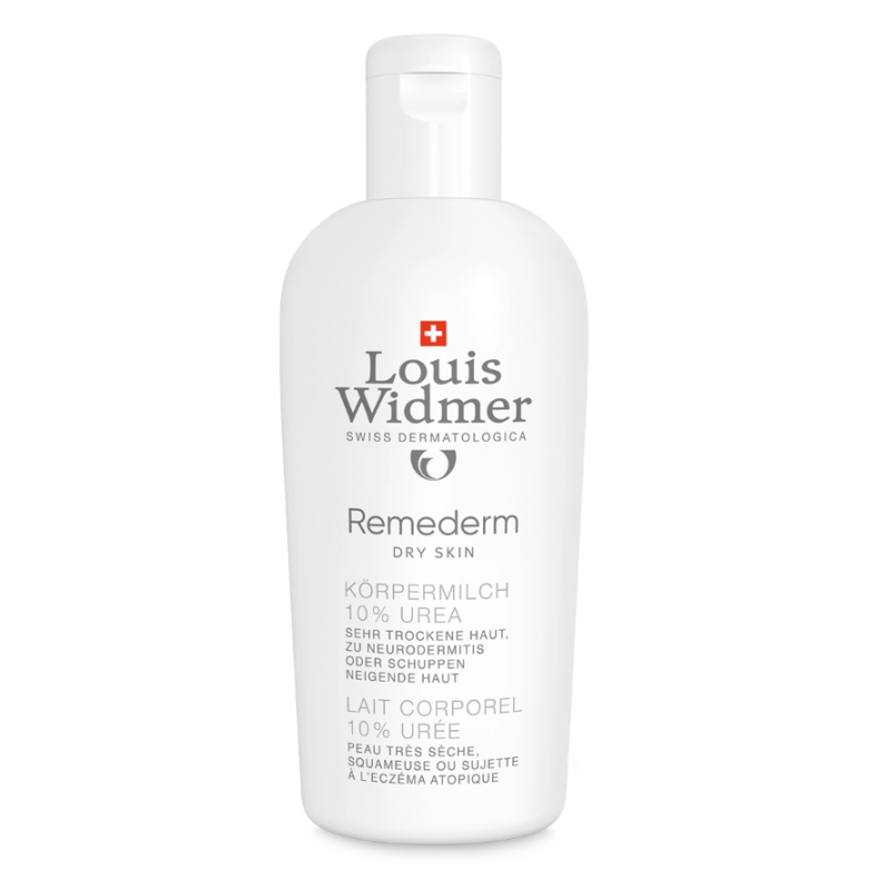 Louis Widmer Remederm lichaamsmelk 10% ureum geparfumeerd 200ml