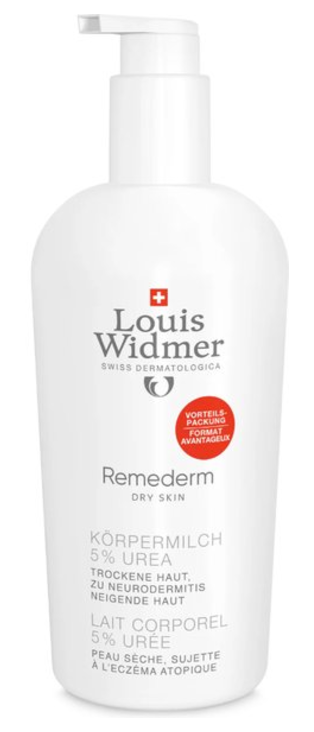 Louis Widmer Remederm lichaamsmelk 5% ureum geparfumeerd 400 ML