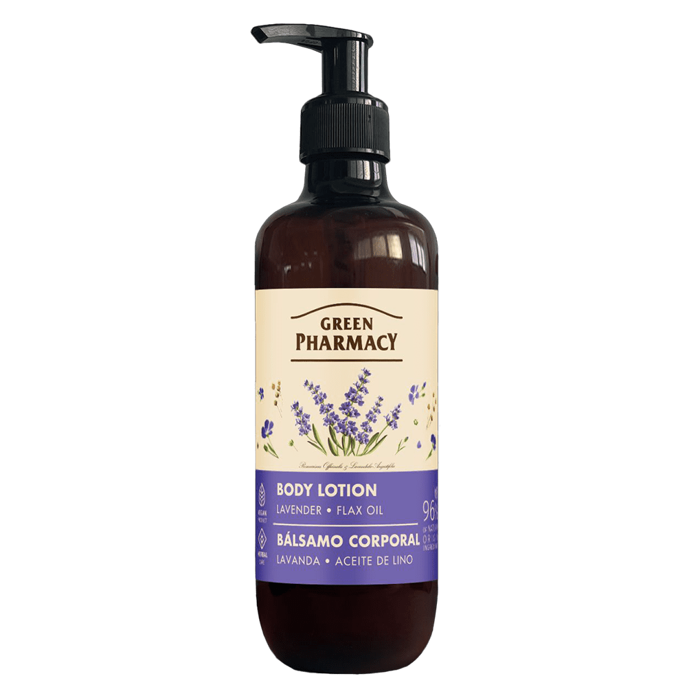 Green Pharmacy Body Lotion Lavender And Flax Oil 400 ml