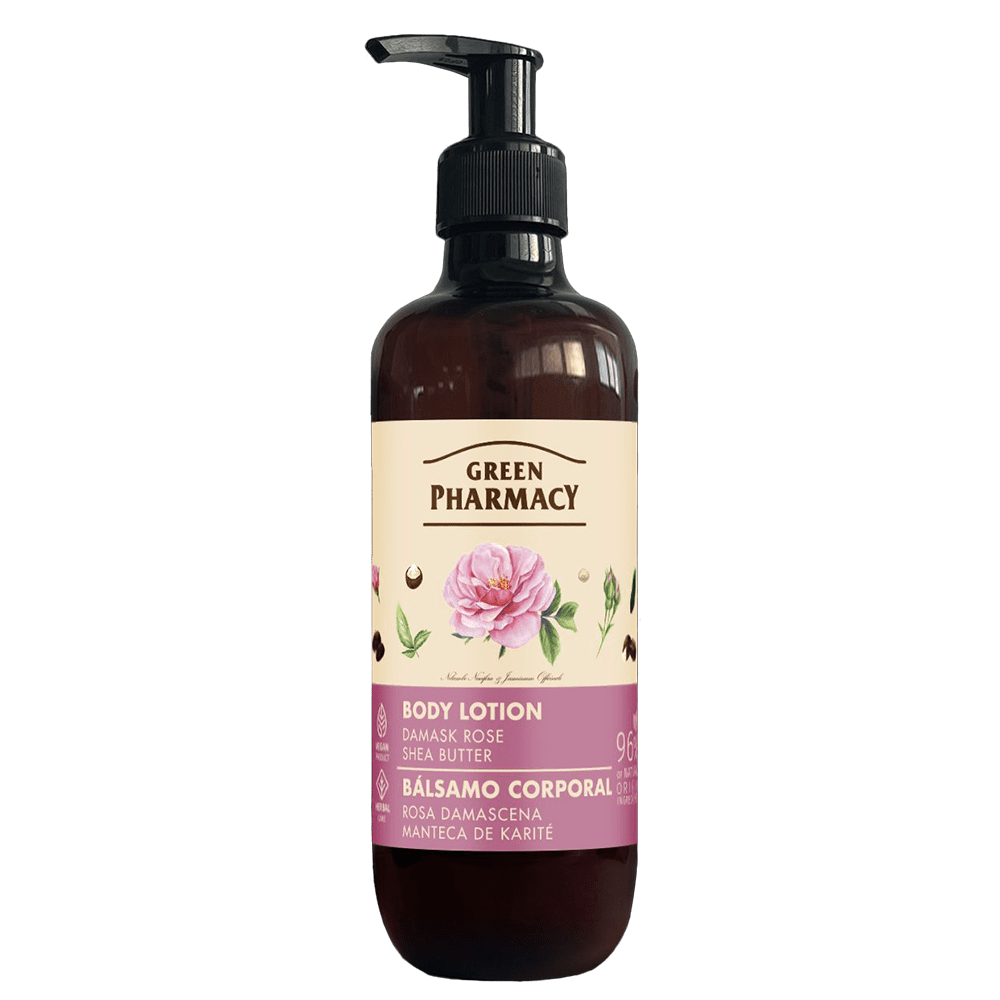 Green Pharmacy Body Lotion Damask Rose And Shea Butter 400 ml