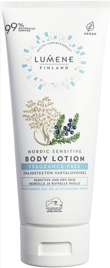 Lumene Nordic Sensitive Fragrance-Free Rich Body Lotion 200 ml