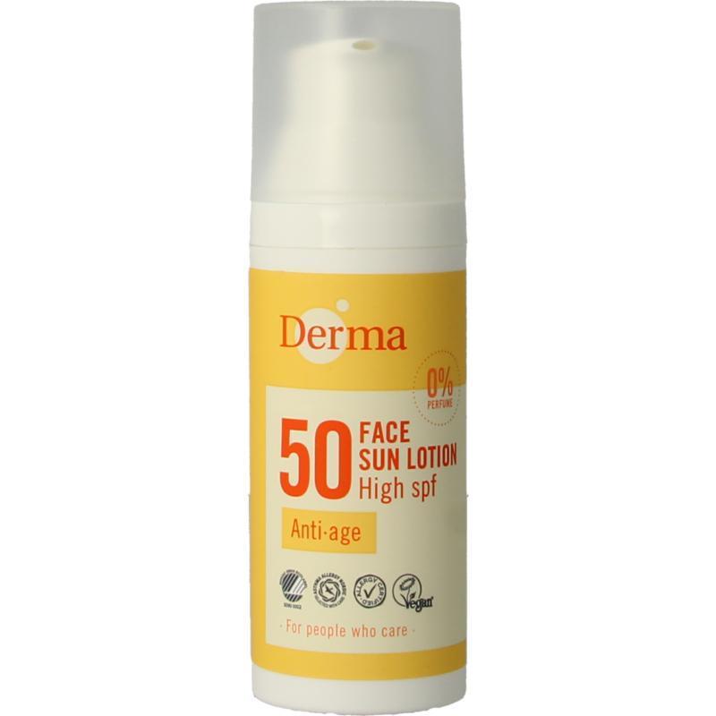 Derma Sun face lotion spf50 50 ML