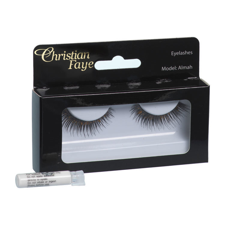 Christian Faye Eyelashes almah met lijm 1 Stuk