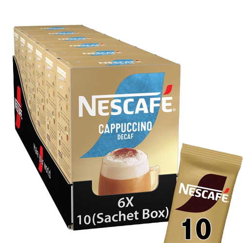 Nescafé  Gold Cappuccino Decaf - 6x 10 zakjes