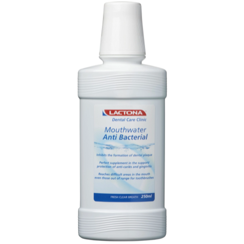 Lactona Anti Bacterial Mondwater - 250 ml