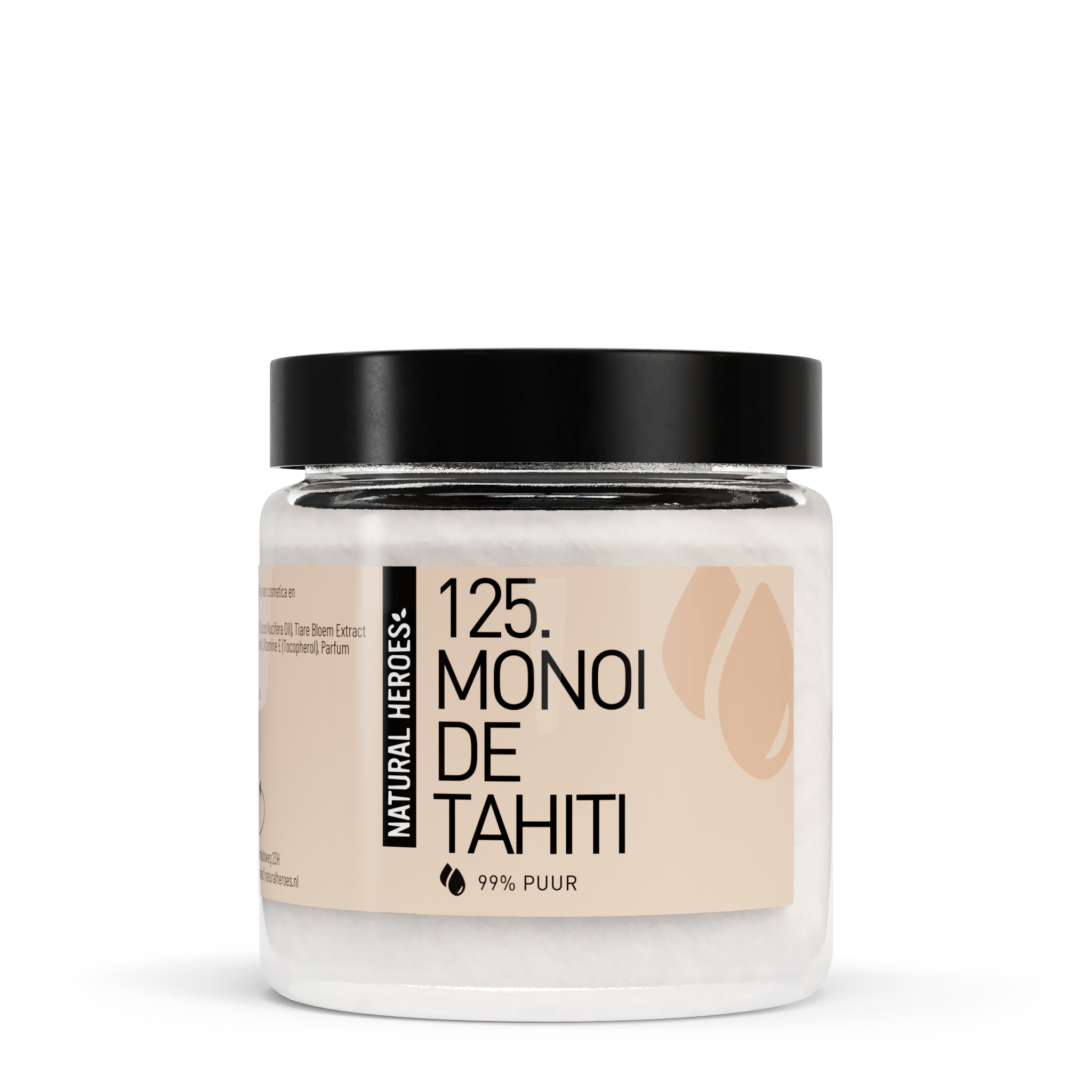 Natural Heroes Monoï de Tahiti Olie (99% puur) 100 ml