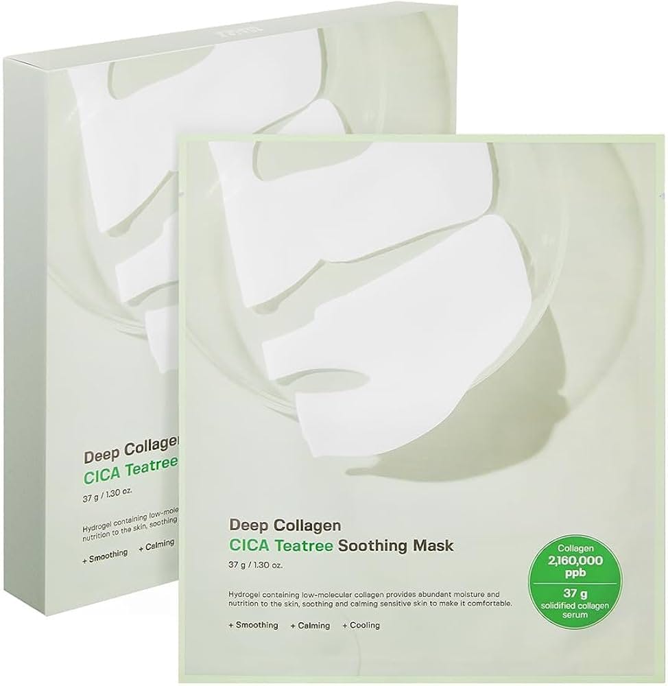 Sungboon Editor Deep Collagen Cica Teatree Soothing Mask 4 st