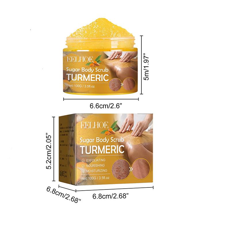 Beauty Makeup Station Revitalize your skin with Turmeric Body Scrub, the best deep cleansing scrub