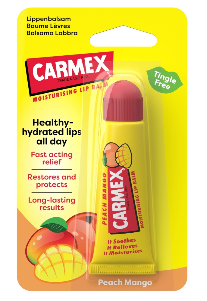 Carmex Peach Mango Moisturising Lip Balm