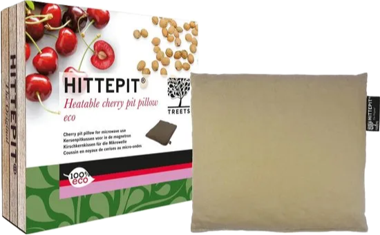 Hittepit Heatable Cherry Pit Pillow Vierkant Eco