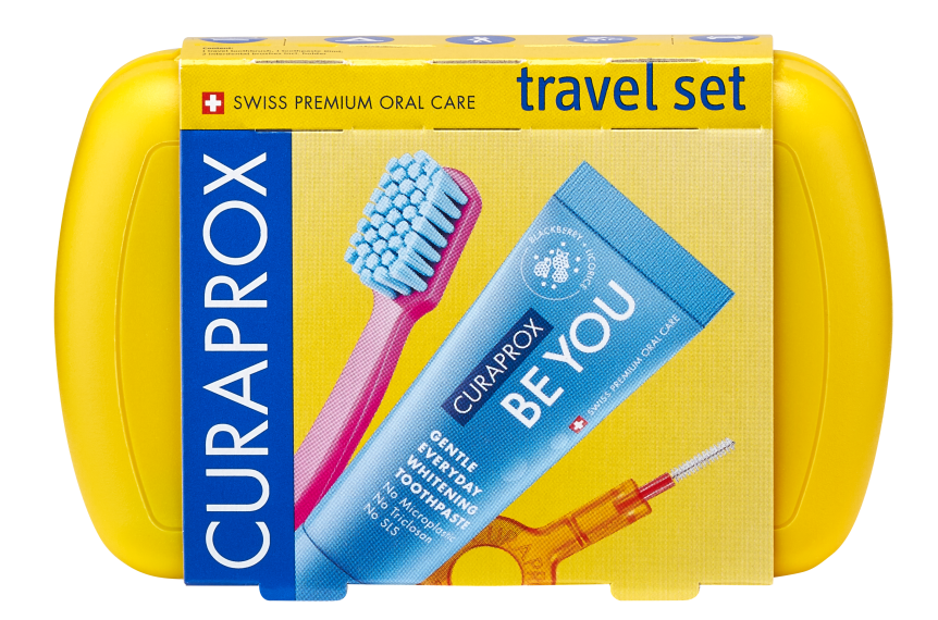 Curaprox Travel Set Geel