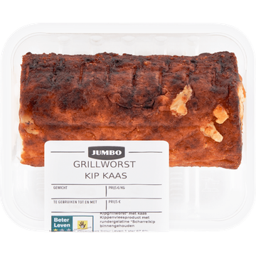 Jumbo umbo Grillworst Kip Kaas ca. 225 g