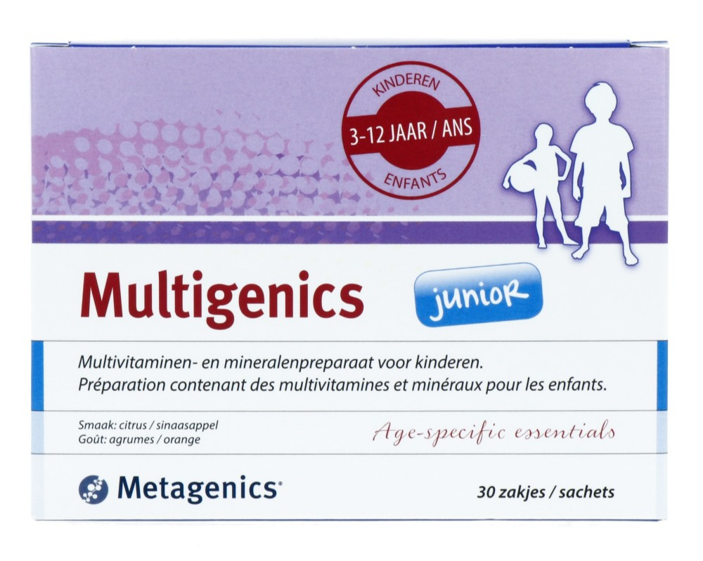 Metagenics Multigenics Junior Zakjes