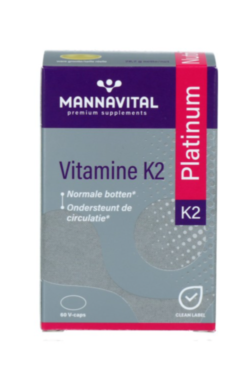 MannaVital Vitamine K2 Platinum Capsules