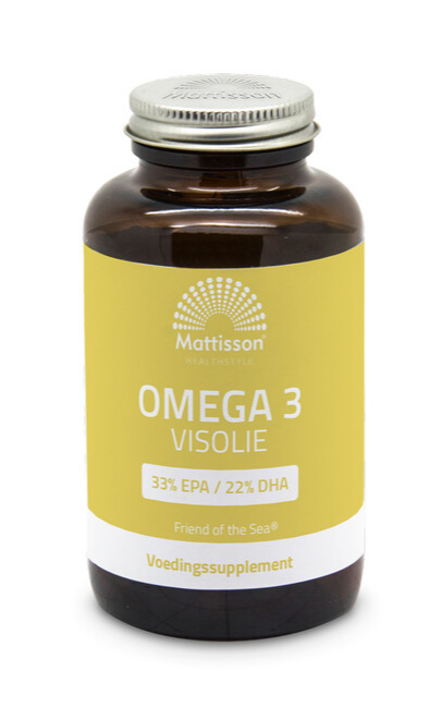 Mattisson HealthStyle Omega 3 Visolie Capsules